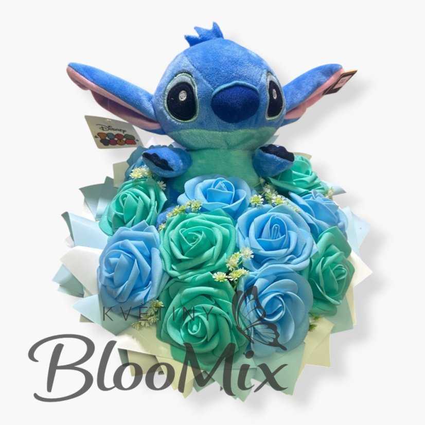Stitch modry box bez světýlek