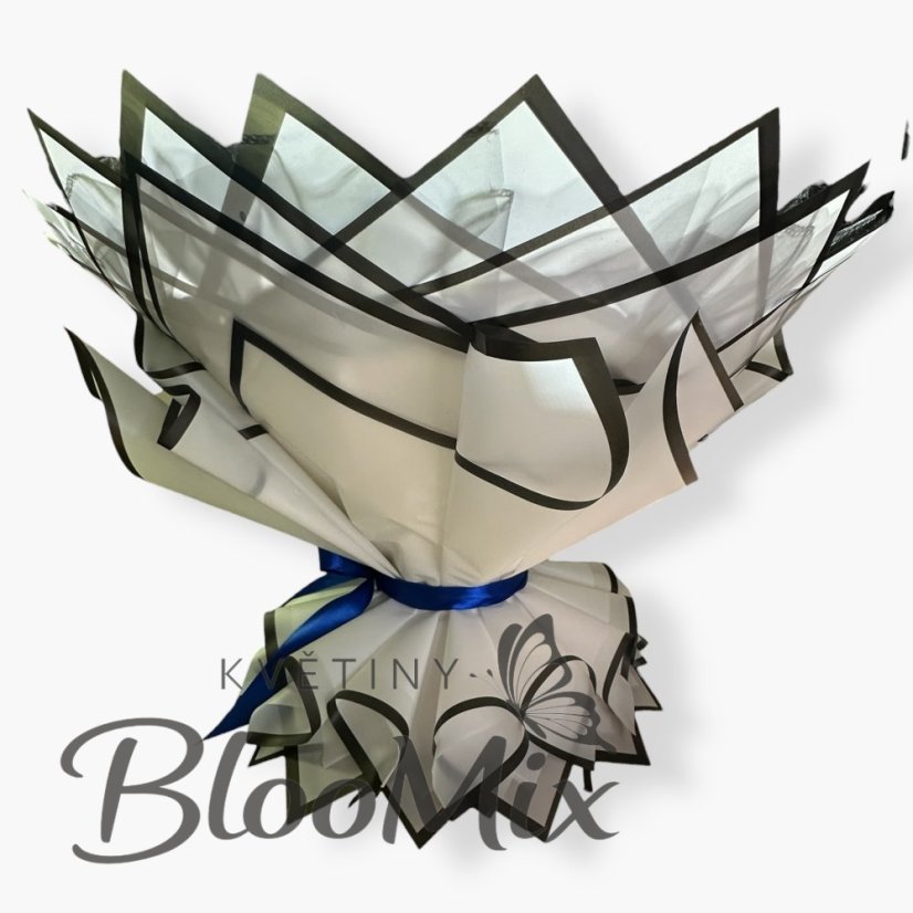 Luxusní mix satén a pěna 70 růží