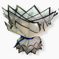 Luxusní mix satén a pěna 70 růží