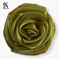 Saténová stuha dark olive (tm. olivová) - 38mm/ 32m