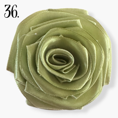 NOVINKA ! Saténová stuha pastel sage (šalvějová pastel) - 38mm/ 32m