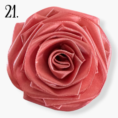 Saténová stuha venetian pink (benádská růžová) - 38mm/ 32m
