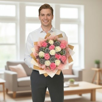 Pěnové květiny – krásné, dostupné a plné lásky