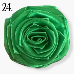 Saténová stuha dark green (tm. zelená) - 38mm/ 32m