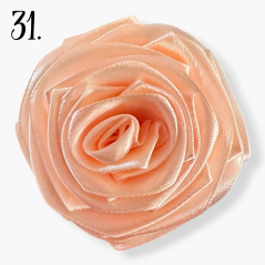 Saténová stuha light salmon (sv. losos) - 38mm/ 32m