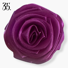 Saténová stuha dark plum (tmavě plumová) - 38mm/ 32m