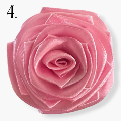 Saténová stuha pastel pink (pastelová růžová) - 38mm/ 32m
