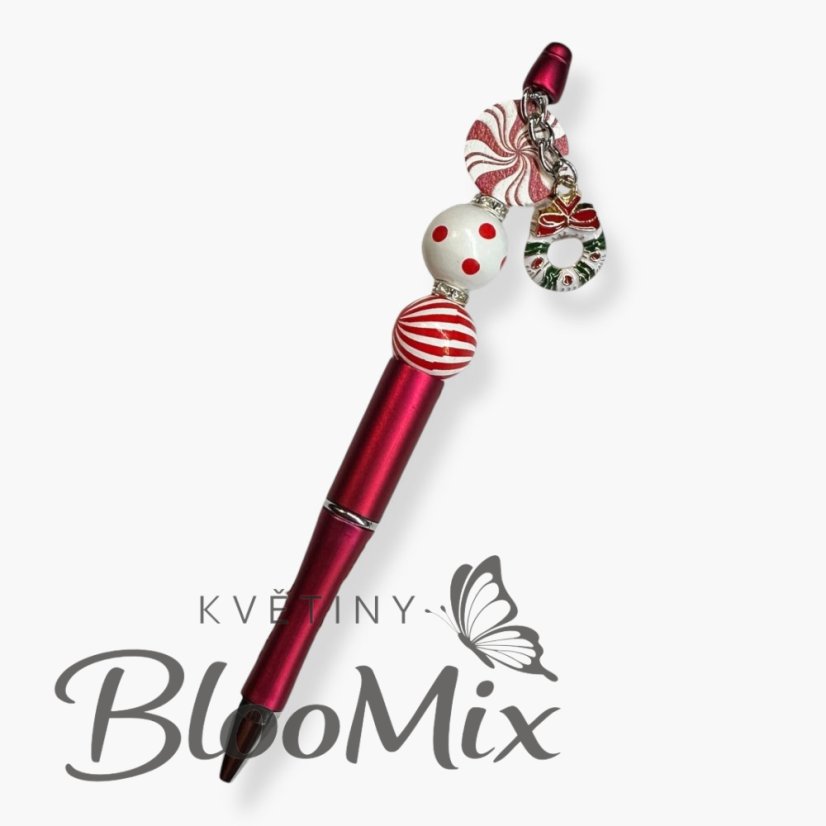 Vánoční propiska červená– americký styl🎄různé varianty