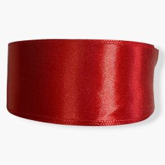 Saténová stuha red (červená) - 38mm/ 32m