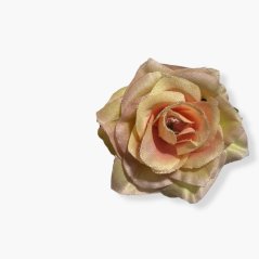 Klíčenka – umělé růžičky s diamantem