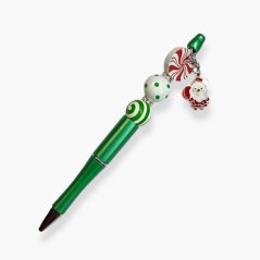 Vánoční propiska zelená– americký styl🎄různé varianty