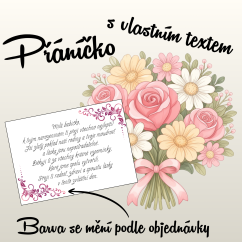 Vlastní přáníčko s textem zdarma 💌