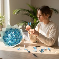 19 motýlků v kytici podle vašeho výběru