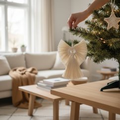 Macramé andílek na pověšení - různé varianty