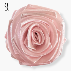 Saténová stuha baby pink (baby růžová) - 38mm/ 32m