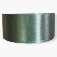 NOVINKA ! Saténová stuha sage (šalvějová ) - 38mm/ 32m