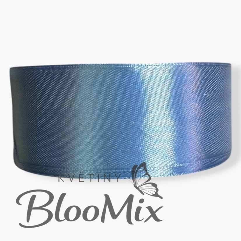 Saténová stuha blue (modrá) - 38mm/ 32m