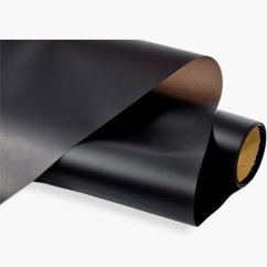 Floristická mr. fólie v roli – Černá – 50 cm × 9 yardů