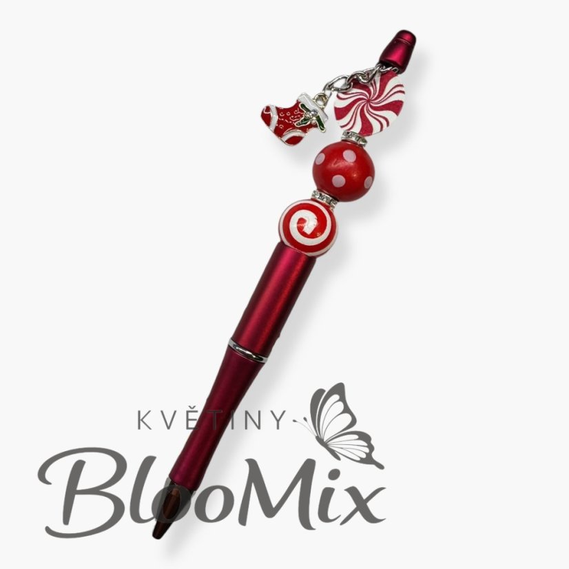 Vánoční propiska červená– americký styl🎄různé varianty