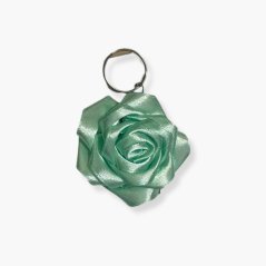 Klíčenka – saténová růže - mintová