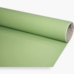 Floristická sat. fólie v roli – pistácie – 50 cm × 9 yardů