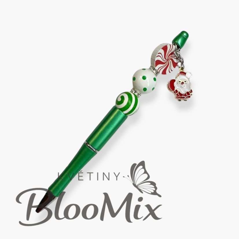 Vánoční propiska zelená– americký styl🎄různé varianty