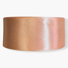 Saténová stuha light salmon (sv. losos) - 38mm/ 32m