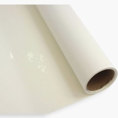 Floristická sat. fólie v roli – Ecru – 50 cm × 9 yardů