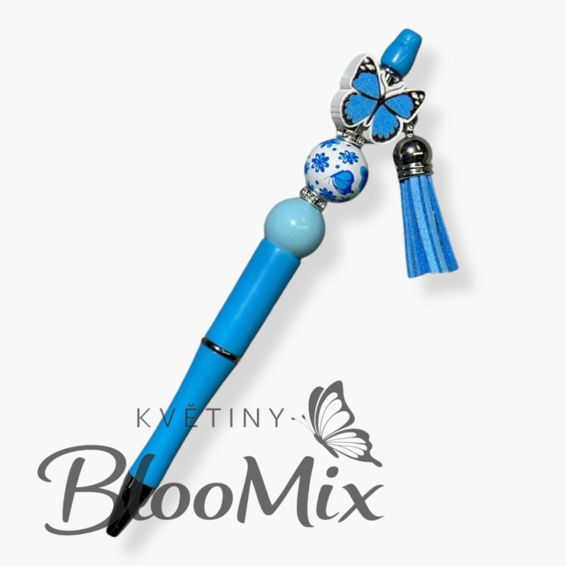 Motýlí propiska s přívěškem 🦋 – různé varianty