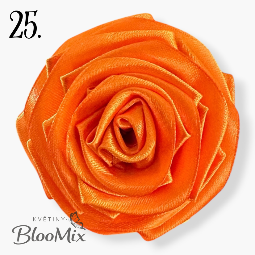 Saténová stuha orange (oranžová) - 38mm/ 32m