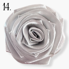 Saténová stuha ice silver (ledově šedá) - 38mm/ 32m