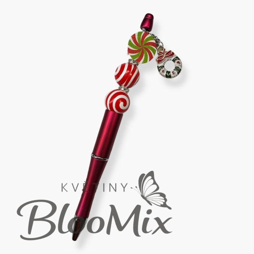 Vánoční propiska červená– americký styl🎄různé varianty