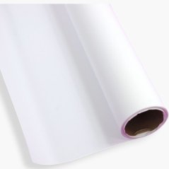 Floristická sat. fólie v roli – Bílá – 50 cm × 9 yardů