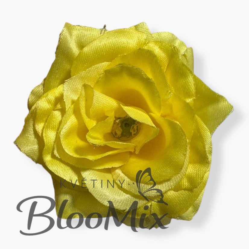 Klíčenka – umělé růžičky s diamantem