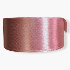 NOVINKA! Saténová stuha dirt pink (pudrová) - 38mm/ 32m