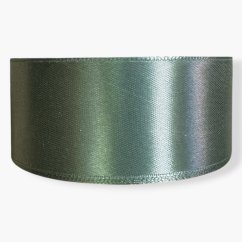 NOVINKA ! Saténová stuha sage (šalvějová ) - 38mm/ 32m