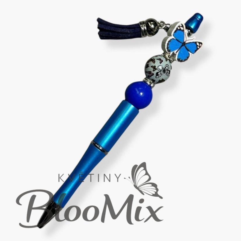 Motýlí propiska s přívěškem 🦋 – různé varianty