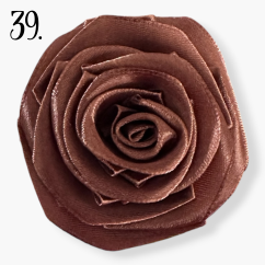 Saténová stuha brown (hnědá) - 38mm/ 32m